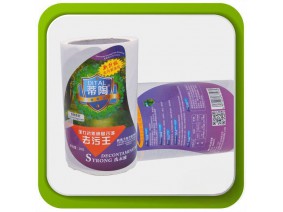 日化不干膠標(biāo)簽